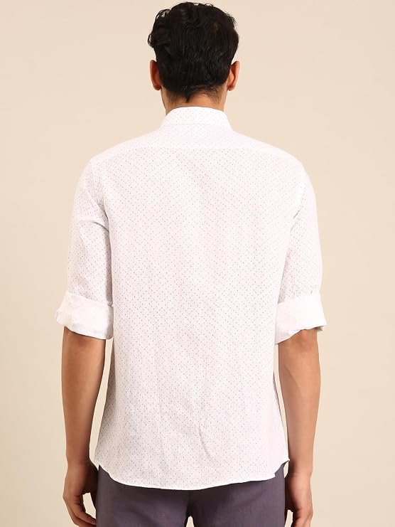 Linen Club Men's Pure Linen Casual Shirt